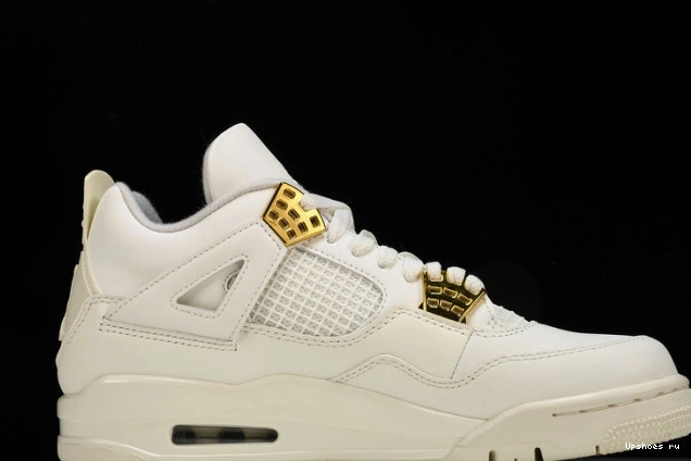 AQ9129-170 Gold Retro 4 Jordan Metallic 0803